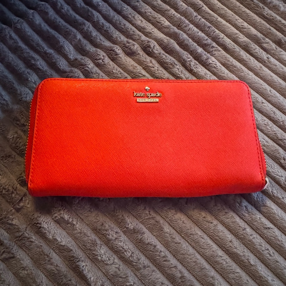 Kate Spade Vibrant Red Wallet